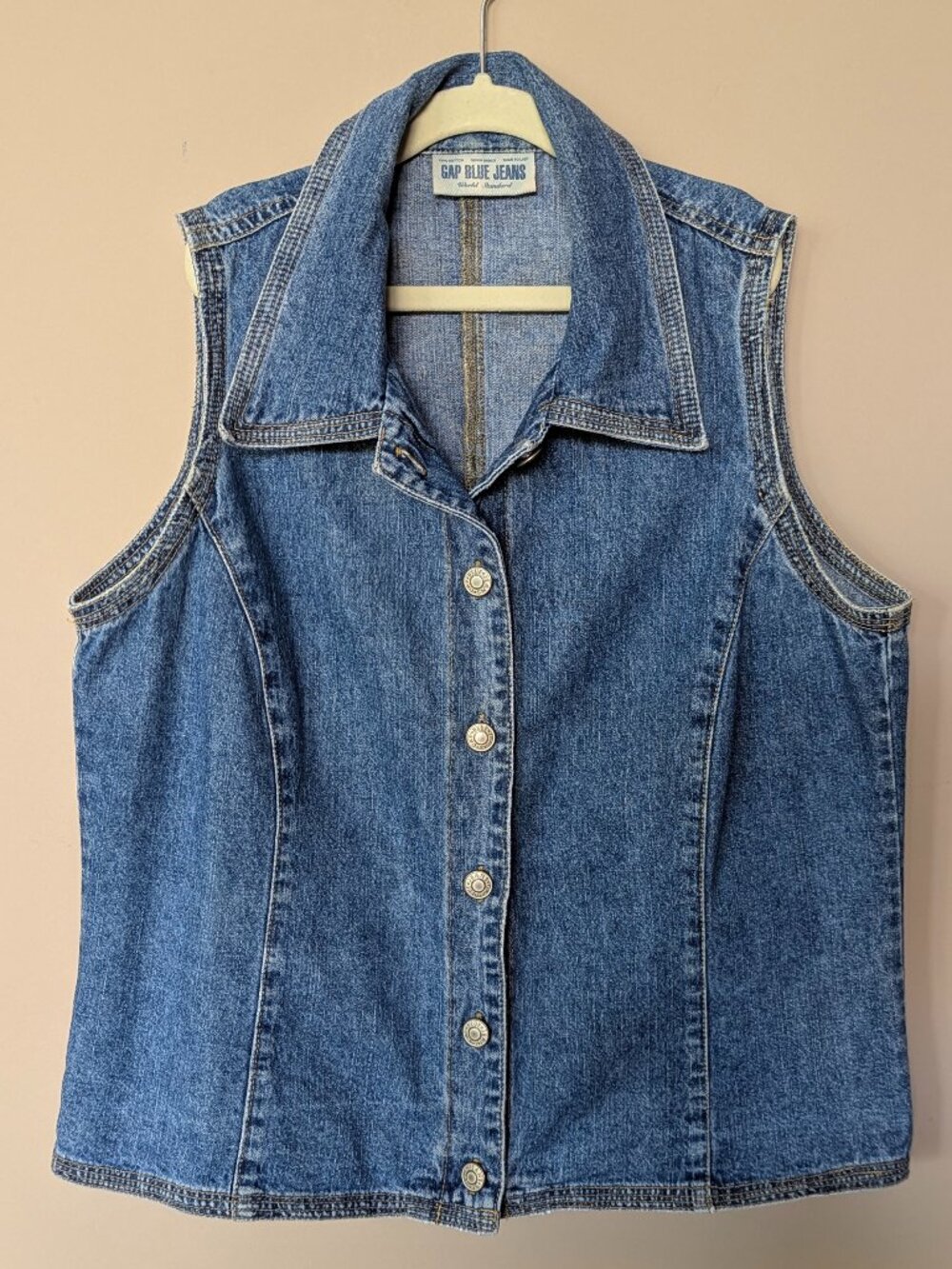 Vintage GAP Blue Jeans Denim Vest